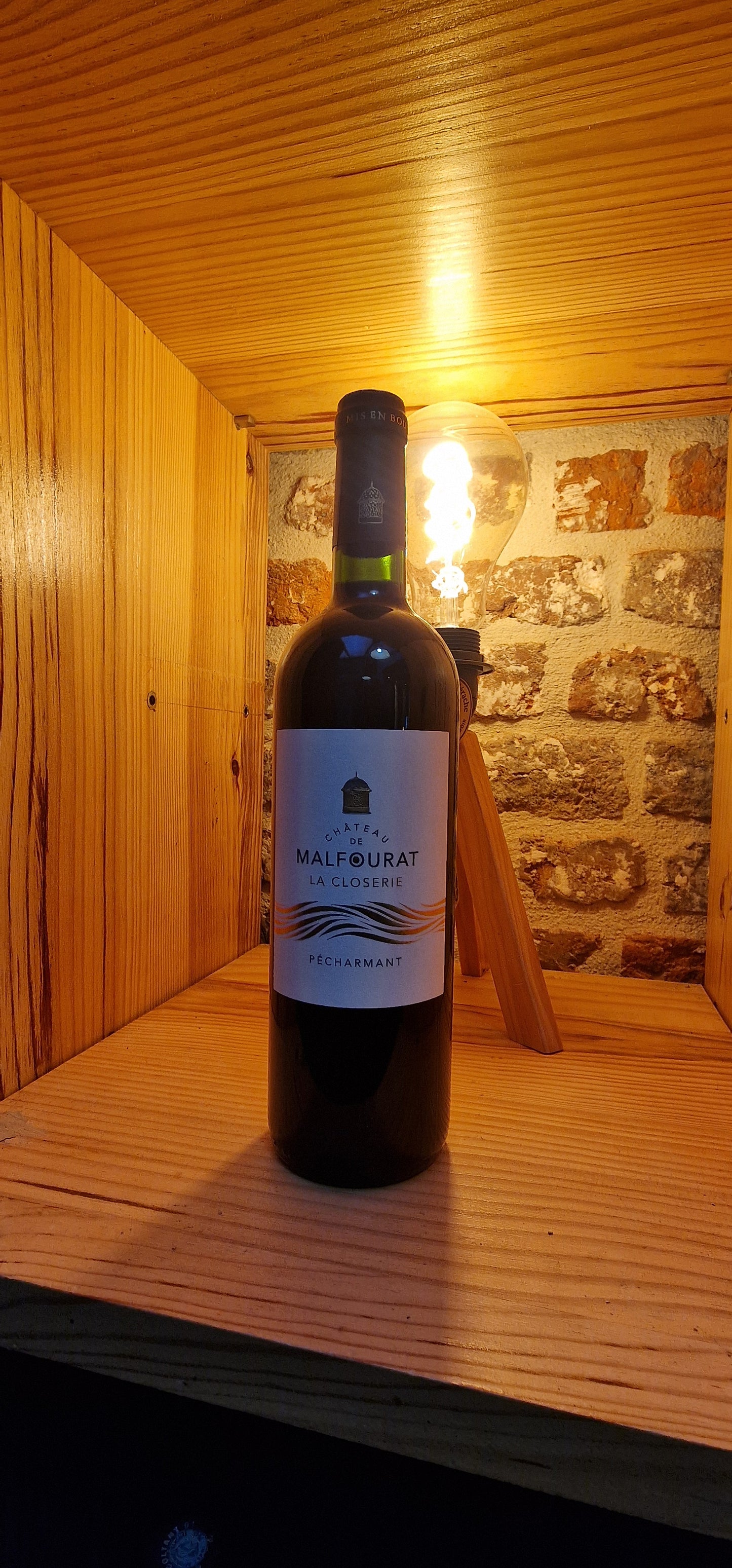 Vin rouge la Closerie Pécharmant 2022