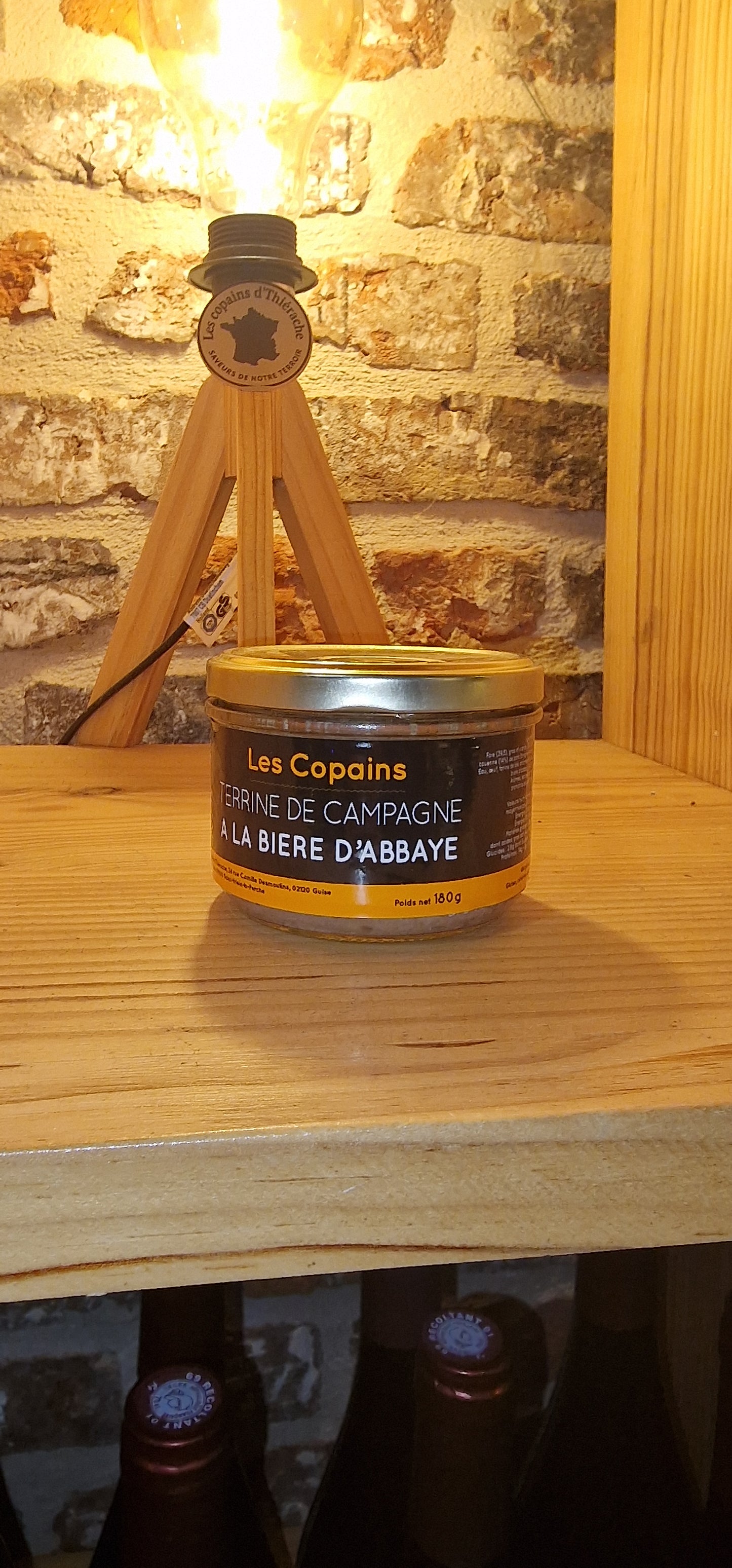 Terrine de campagne à la bière d'Abbaye