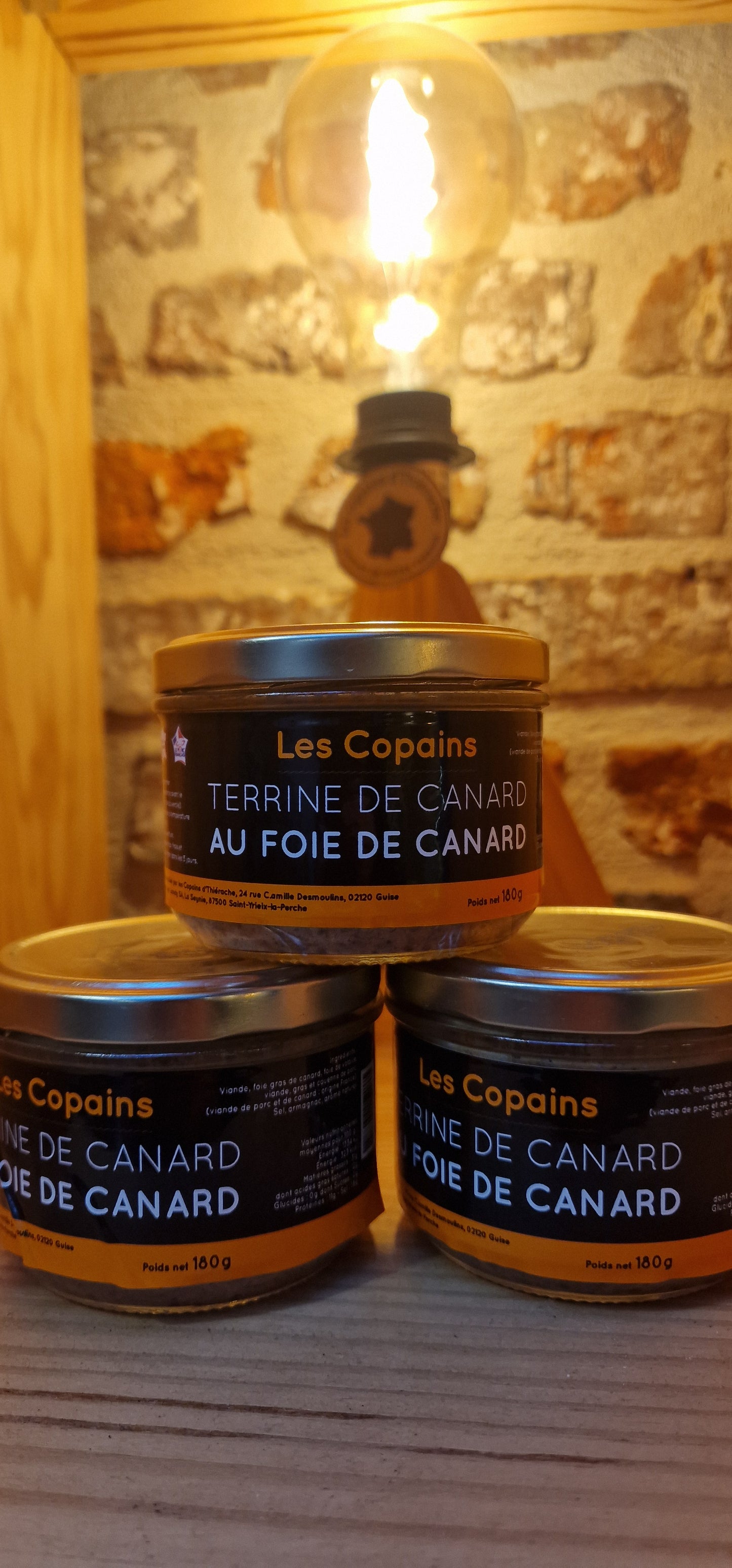 Terrine de Canard au foie de canard