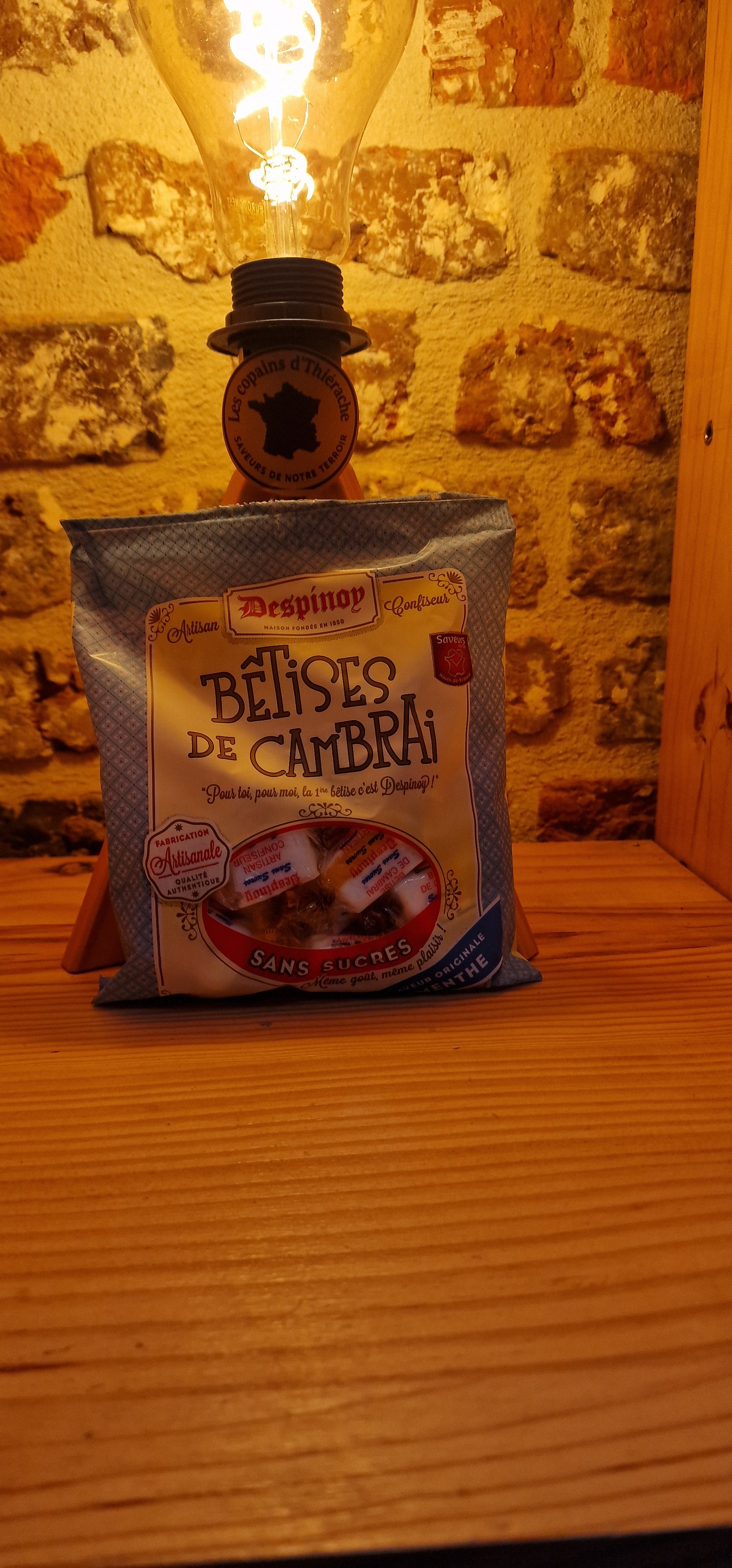 Bêtises de Cambrai sans sucres saveur menthe