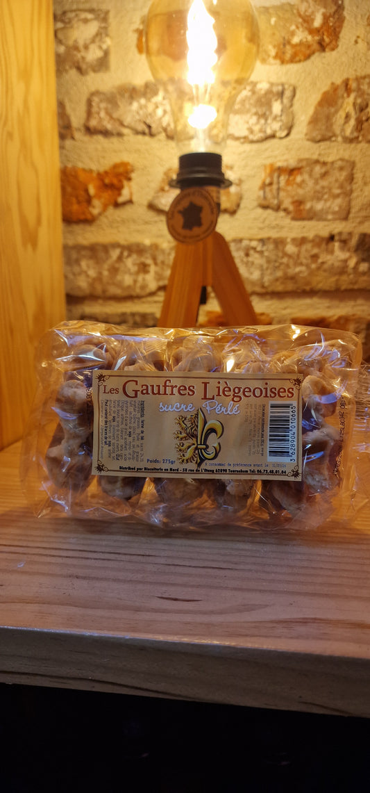 Gaufres liégeoise perle de sucre, artisanle