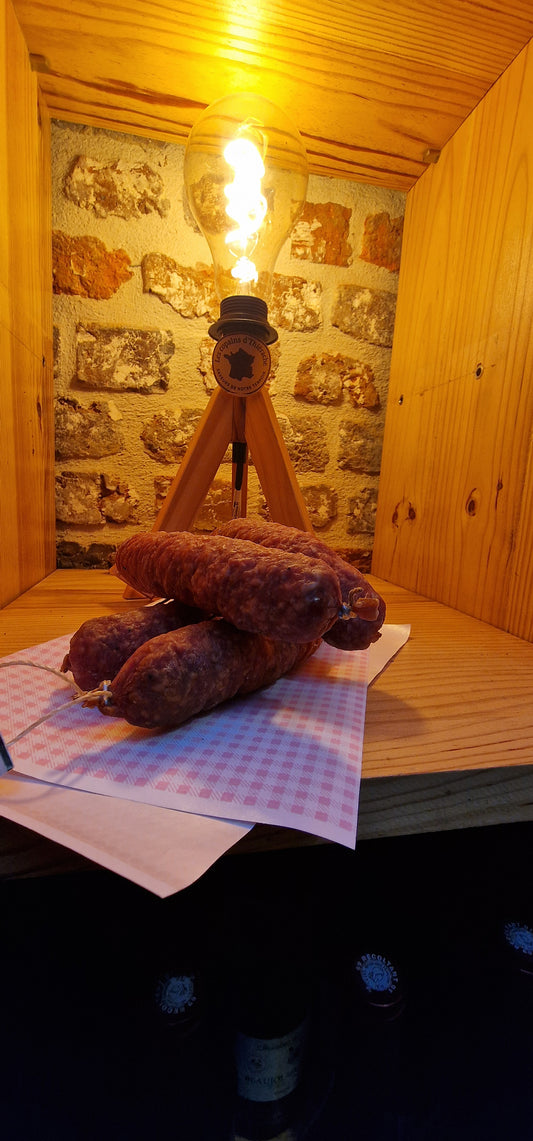 Saucisson sec VPF fumé au hêtre