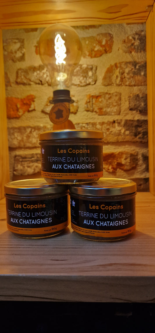 Terrine du Limousin aux châtaignes
