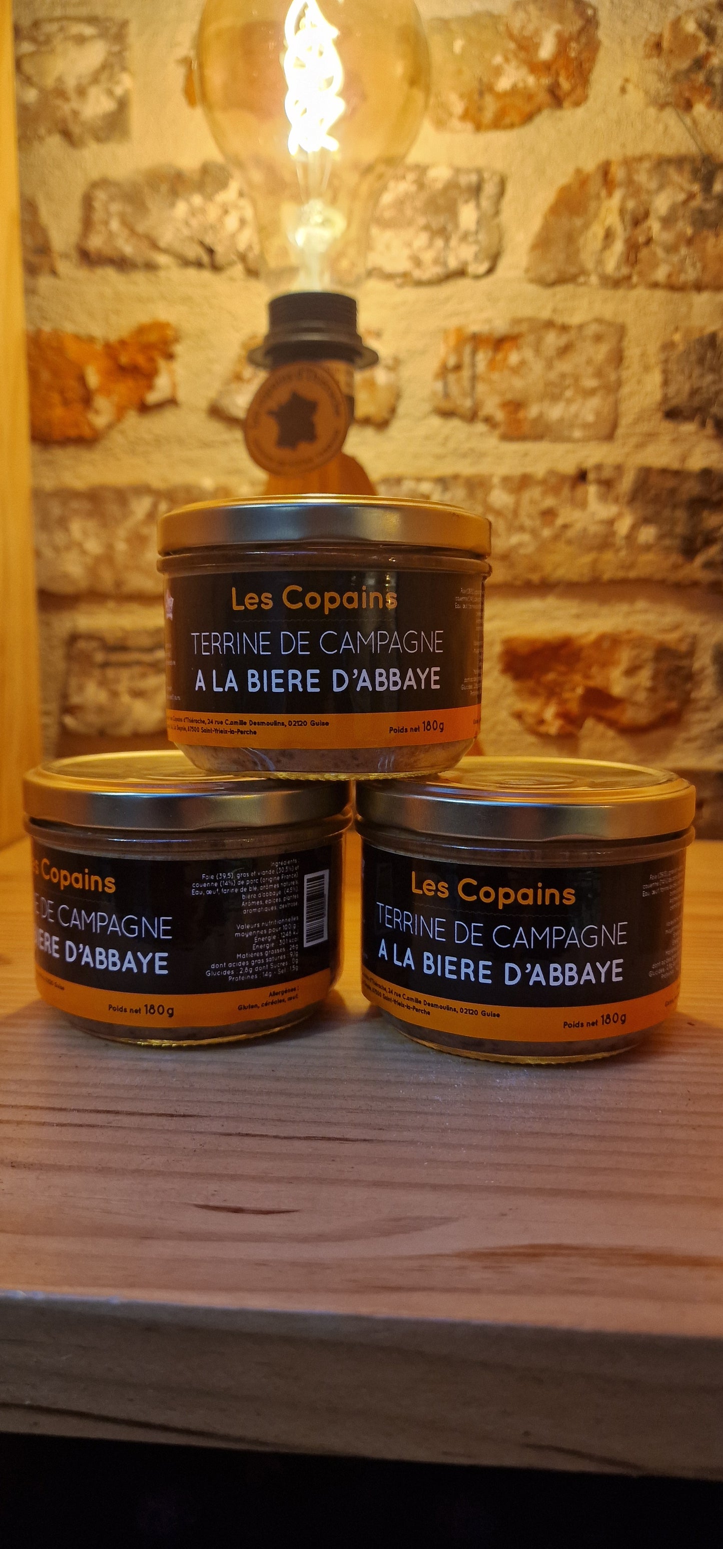 Terrine à la bière - Les copains d'Thiérache - Guise