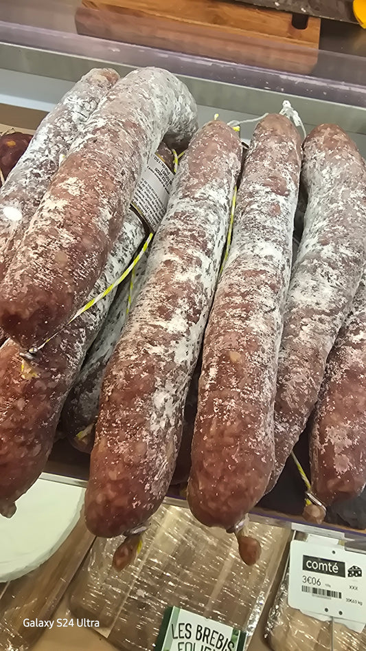 Saucisse sèche aux noix
