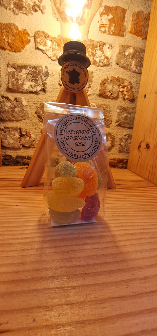Pâte de fruits sucrées