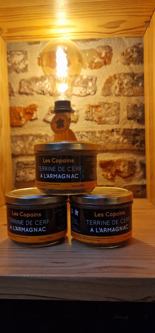 Terrine de cerf à l'Armagnac