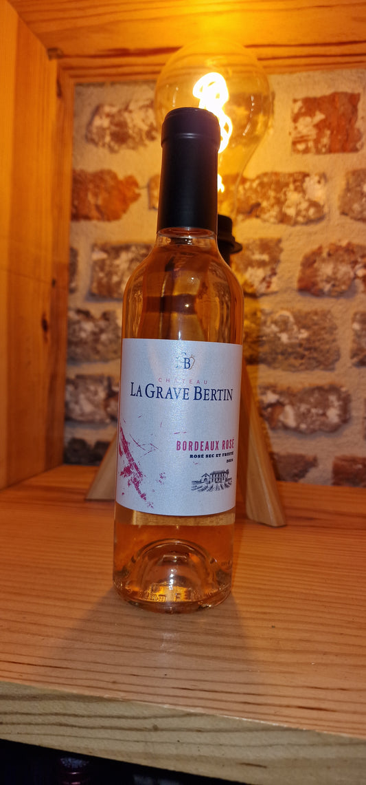 Bordeaux rosé sec et fruité 2024