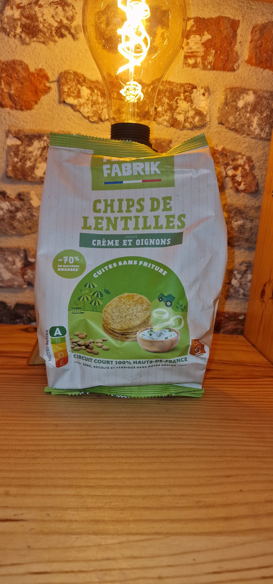 Chips de Lentilles saveur Crème Oignon
